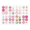 Gift Wrap Mother's Day Sticker Round Self Adhesive Floral Enklever Sweet Decal for Mothers Gifts Seal Label Tag Sheets N1HF