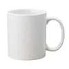 Mokken 1 st White Cup Custom Your Po Logo -tekst aan vrienden en familie creatief cadeau 11 oz mug promotionele koffie keramiek
