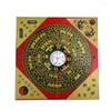 Dekorative Figuren, chinesischer Feng Shui-Kompass, quadratisch, Luopan, LuoJingYi, professioneller umfassender Meisterbedarf, Heimdekoration