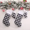 Decorazioni di Natale 2023 Anno Calza Sacco Regalo di Natale Sacchetto di caramelle Noel per la casa Navidad Sock Tree Decor 220914