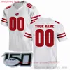 Personalizado NCAA College Wisconsin Badgers Jersey de futebol 23 Jonathan Taylor 56 Zack Baun 99 J.J Watt 25 Melvin Gordon 87 Quintez Cephus costurado homens mulheres jovens crianças meninos