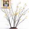 Decorative Flowers 80cm Artificial Branches Crafts Tropical Rare Plants Indoor Art Landscaping Flower Arrangement Accessories Christmas Home