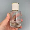 30 ml 50 ml bouteille de parfum en verre rechargeable bouteilles de pulvérisation transparentes bouteille d'huile essentielle vide contenant cosmétique portable SN6777