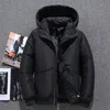 Mens Down Parkas court à capuche doudoune hiver jeunesse version coréenne slim casual mens épais manteau chaud 220909