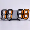 Wandklokken LED Digitale wandklok Alarmdatum Temperatuur Automatische achtergrondverlichting Tabel Desktop Home Decoratie Stand Hang Clocks 220909