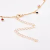 Choker Candy Color Ball Pendant Necklace Clavicle Chain Charm Women Jewelry Christmas Gifts
