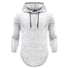 Men's Hoodies European Size Stretch Youth Men Large Fashion Hooded Casual Shirt Hoodie Sweatshirt