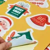 Подарочная упаковка Happy Year 4 Alien Christmas Sticker Hesting Party Box Decor Decor