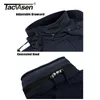 Mens jaquetas Tacvasen Airsoft Jaqueta Tática Militar Homem Men Winter Frotainamento de Capuz de Capuz Capacão Menas Sofra