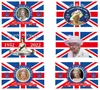 Rainha Elizabeth II Bandeira 3x5 pés Banner British 70th Party Decorações por atacado