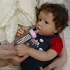 Poupées RSG Reborn Baby 20 pouces Liam réaliste né mignon garçon vinyle Bebe poupée cadeau de noël jouet pour enfants 220912