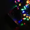 Saiten Yiyang 22m 200 LED Strip Strip Solar angetriebene Feenschnur Weihnachten Weihnachts -Baum -Dekorationslichter Lampe Party Garten Hochzeit im Freien