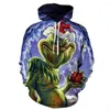 Erkek Hoodies Erkek Hoodie Sweatshirt 3d Baskı Cadılar Bayram