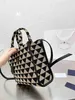 Hand bag Small Symbole jacquard fabric Tote shoulder bags Women Designer Shopping bag satchel high Quality luxury messenger Cross Body Handb