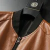 Mens Fashion Leather Jacket Top Men Soft Shell Clip Coat Glasses Plush Tjockning Clothes M-3XL