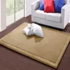 Tapis Corail Polaire Tatami Ramper Tapis Salon Chambre Doux Couleur Unie Tapis De Sol Aire De Jeux Pour Enfants Baie Fenêtre