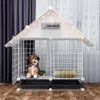 kennels pennen smeedijzeren woonkamer honden huizen huizen binnen balkon honden hekken creatief huis kat villa puppy kennel moderne binnenplaats huisdier kooi 220912