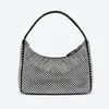 designer bags Nylon Bags Womens Diamond handbags quality Glitter Canvas bag Hobo crystal shoulder bag women Chest pack fashion Tote lady pochette