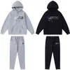 Sweats à capuche Trapstar Européen et Américain Street Fashion Br Serviette Brodée avec Ins Hommes Femmes Loose Sports Loisirs Set Plush