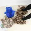 Nouveau femmes en peluche ours en peluche pantoufles marron maison intérieur doux anti-dérapant fausse fourrure mignon moelleux rose hiver chaud chaussure C4