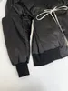 Womens Down Parkas Autumn and Winter Drawstring Tie Wide Down Flight Jacket 0829 220912