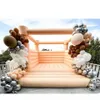 13ft Wedding Bouncy Outdoor opblaasbaar Bounce House Wedding Castle Huwelijksfoto's te koop