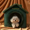 kennels pens Living Room Dog Houses Garden Patio Dogs Kennels Outdoor Universal Small Apartment Cat Bed Washable Balocny Villa Pet Supplies T 220912