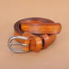 Belts 2.5cm Wide Ladies Thin Belt Female Student Alloy Pin Buckle Simple Solid Color Waidst High-quality Versatile WomanBelt