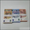 Sonstige festliche Partyversorgungen Partyversorgungen Filmgeld Banknote 5 10 20 50 Dollar Euros Realistische Spielzeug-Bar Requisiten Kopie Währung Fauxdhr 9m0Z4W