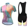 Racesets 2022 Salexo fietsen zomer dames fietskleding ademende bergkleding pakken ropa ciclismo jersey