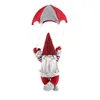 UPS gnome jul hängande dekorationer plysch skandinaviska santa skägg ornament för Xmas träd spis hem