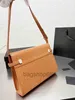 Designer Bags Quality Highs Luxury Designers Ostrich Leather Bag Female Trendy Wild Crossbody Vintage Tofu Underarm Bag 2023