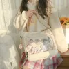 Sacs de soirée Richme Mode JK Uniforme Ita Sac Femme Japonais Grande Capacité Toile Femmes 2022 Tendance Bandoulière Épaule Bolso Mujer