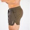 Pantanos cortos para hombres corriendo ropa transpirable entrenamiento gimnasio entrenamiento deportivo