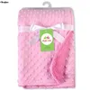 Blankets Swaddling 10070cm born Infant Babies Bedding Sets Boys Girls Warm Soft Swaddle Diapers Fleece Products 220909