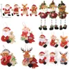 Christmas Decorations Supplier for Home Pendants Navidad Tree Ornaments Hanging Doll Craft Decor Kids Gift 220912