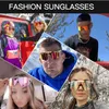 2022 Diseñador Sport Gafas de sol polarizadas Pits de moda Goggles deportivas para hombres Mujeres UV400 Aftuaria a prueba de viento C1655340