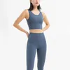 Kadınlar iki parçalı pantolon yüksek bel legging fitness kadın eşofman yoga setleri egzersiz spor sutyen kadın spor giyim spor salonu giyim atletik