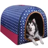 kennels pens Four Seasons Universal Dog Kennels Washable Living Room Dogs Houses Closed Balcony Pet Supplies Comfortable Household Cat Beds T 220912