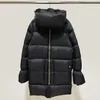 Heren Down Parkas Winter Black Down Coat Solid Color Zipper Casual Youth Unisex Down Jacket 220909