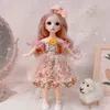 Bebekler 30cm 1 6 BJD Küçük Kız Sevimli Elbise 21 Çıkarılabilir Ortak Prenses Güzellik Makyaj Moda Diy Oyuncak Doğum Günü Noel Hediyesi 220912