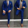 Men's Suits Blazers Thorndike Men Colorful Fashion Wedding Suit Custom Size Lavender Purple Beige Green Blue Red Suits Jacket and Pants Tuxedos 220909