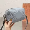 Evening Bags Shoulder Bags Women Handbag Leather Luxury Designer Grid Pattern Crossbody Female Purses 220331Multi Pochette
