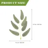 Decoratieve bloemen Bladeren Fakeartificial Leaf Faux Greenery Wall Willow Takken Decor Stengels Hangende Simulatie Landschap Gesimuleerde boom