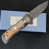 Damascus Liome 339 Tactical Folding Knife Outdoor Camping Hunting Knives Defense Pocket Portable EDC Tool