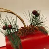 Weihnachtsdekorationen Jahr Eisen Briefkasten hängende Dekoration für Zuhause Metall Ornament Baum Anhänger Buchstaben vom Weihnachtsmann 220912