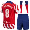 Man Youth Club Soccer 8 Antoine Griezmann Jersey Set 21 Yannick Carrasco 19 Alvaro Morata 10 Angel Correa 11 Thomas Lemar 9 Matheus Cunha 22-23 Kitki piłkarskie Majing