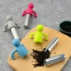 Cute Tea Infuser Strainer Ball Stainless Steel Extra Fine Mesh Tea Steeper Filter for Cup Mug Silicone Handle SN6780