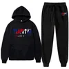 Mens Tracksuits Tracksuit Men Female Warmth Two Pieces Set Loose Hoodies Printing SweatshirtPants Suit Hoody Sportswear Couple Outfit 220909