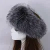 Beralar 2022 Kış Kalın Kürklü Saç Bandı Kabarık Rusya Sahte Kürk Kadın Kız Baş Bandı Şapka Açık Kayak Şapkaları